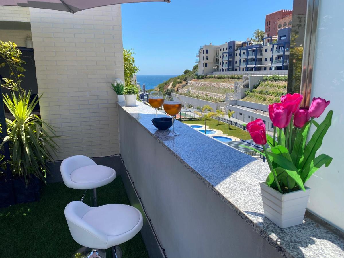 Atico 90M De Terraza, Jacuzzi Privado Y Cargador De Coche Electrico En Cabria, Almuñécar Exterior foto